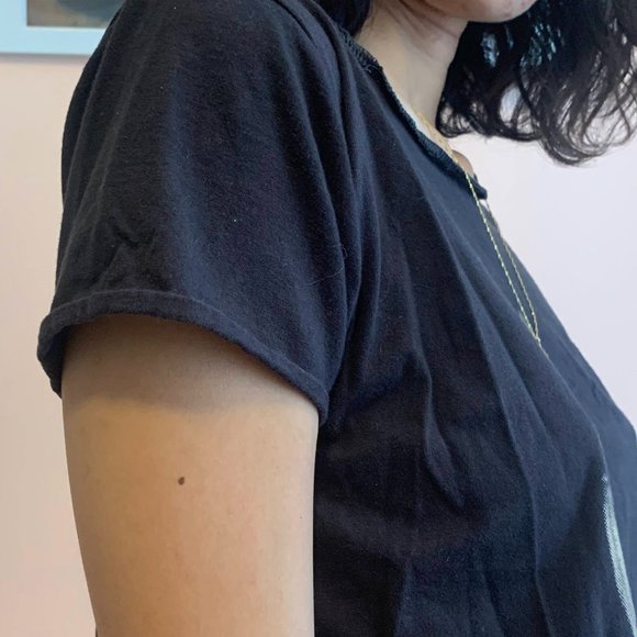 Vintage John and Yoko Cropped Tee XS-S - Picture 2 of 2